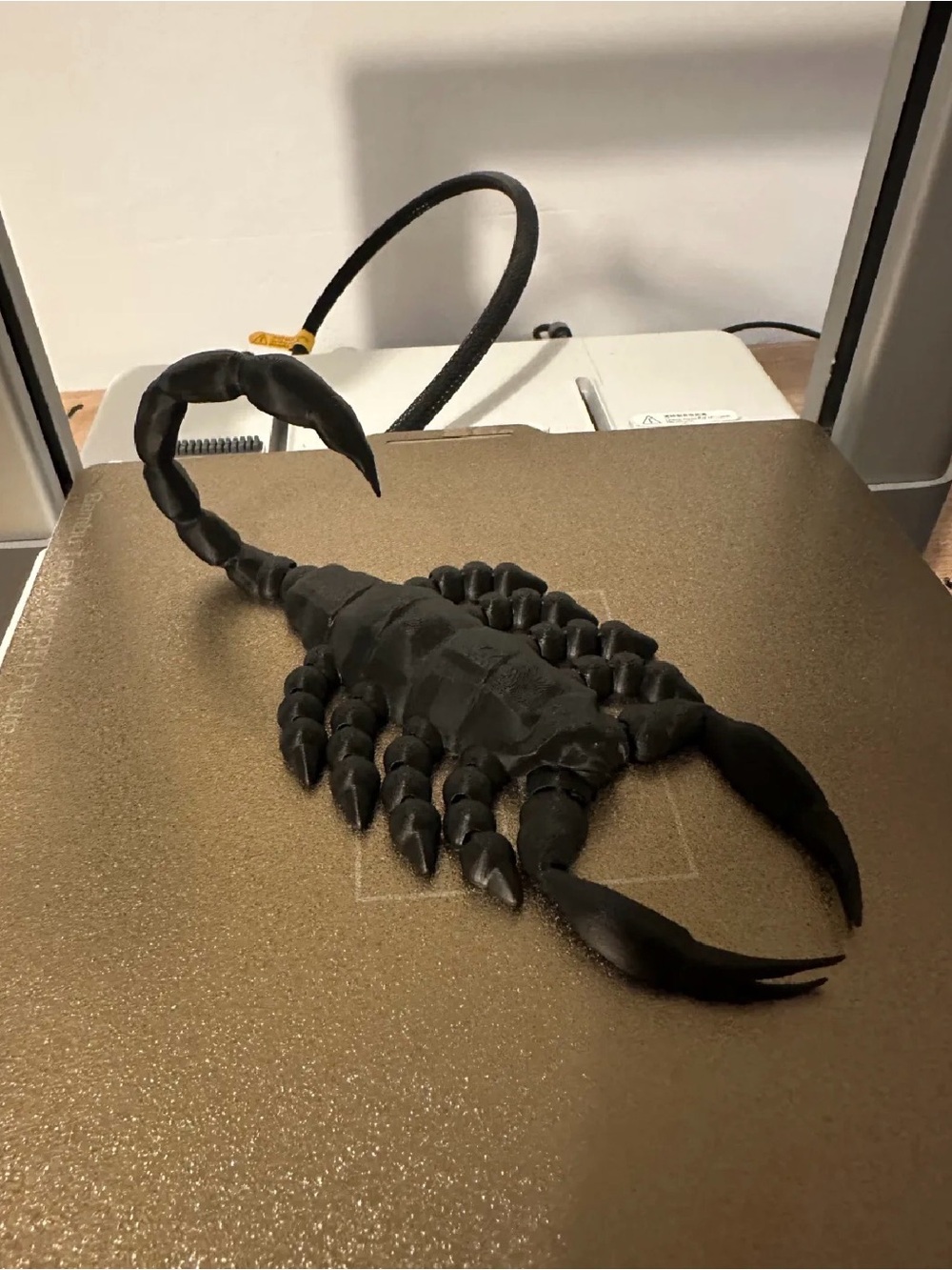 Black Scorpion Reptile Decor - Brand Unknown